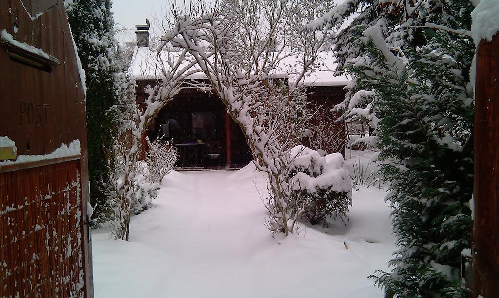 Norwegisches Holzhaus Vila Neuruppin Exterior foto