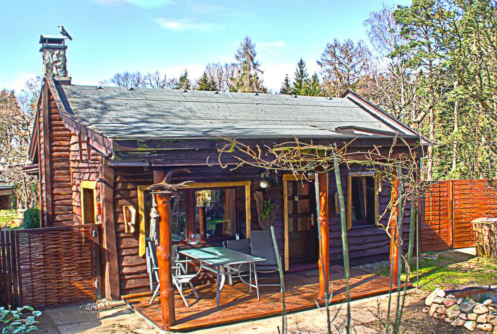 Norwegisches Holzhaus Vila Neuruppin Exterior foto